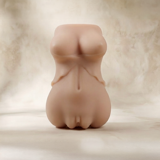 Ultra-realistic full torso male masturbator product image by Olyon