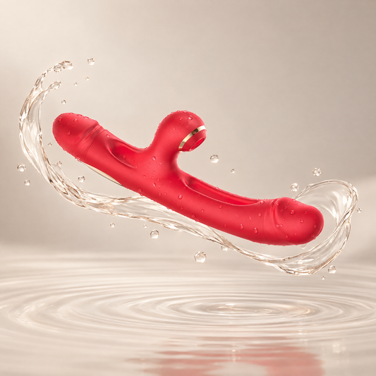 AuraFlow — 7-Mode Suction & Vibration Vibrator