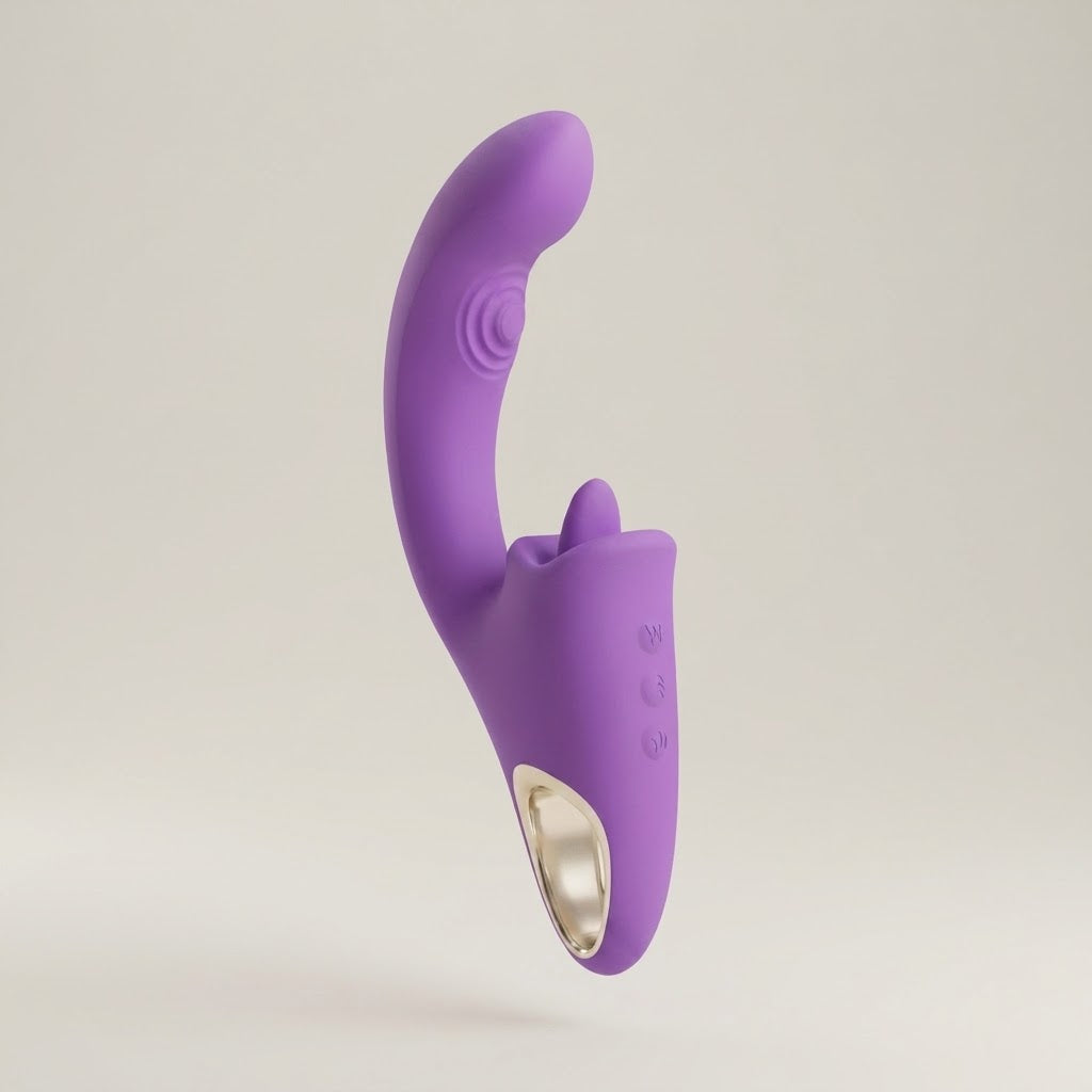 Siren purple multi-function adaptive wand massager