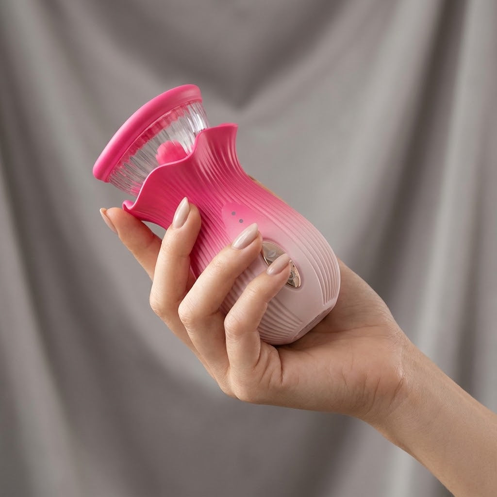 Flora — Dual-Function Air-Pulse Massager