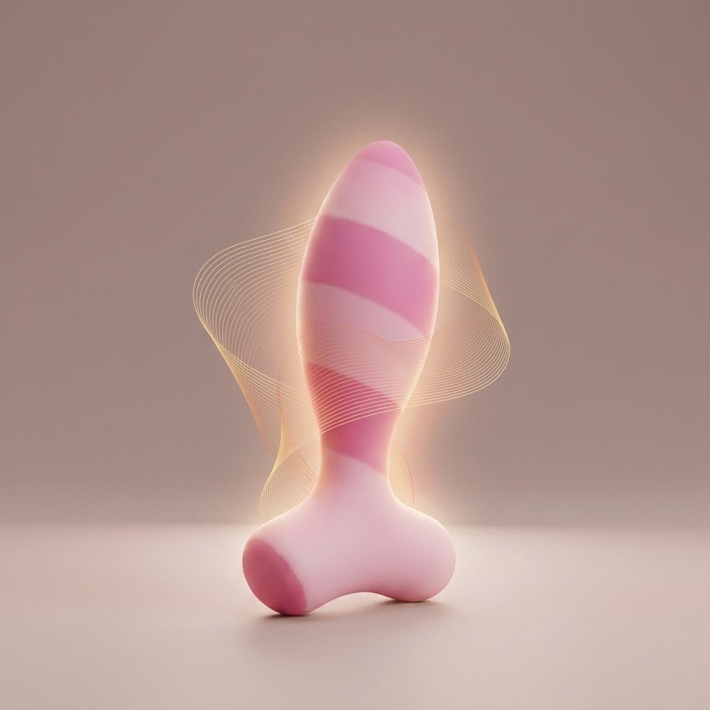 Loki compact vibrating plug massager product detail