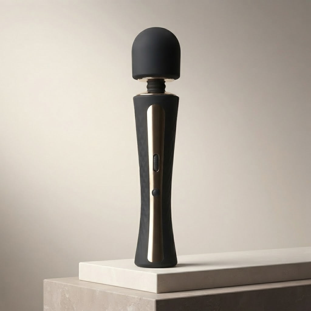 Dark Angel — Long-Lasting Ergonomic Wand Vibrator