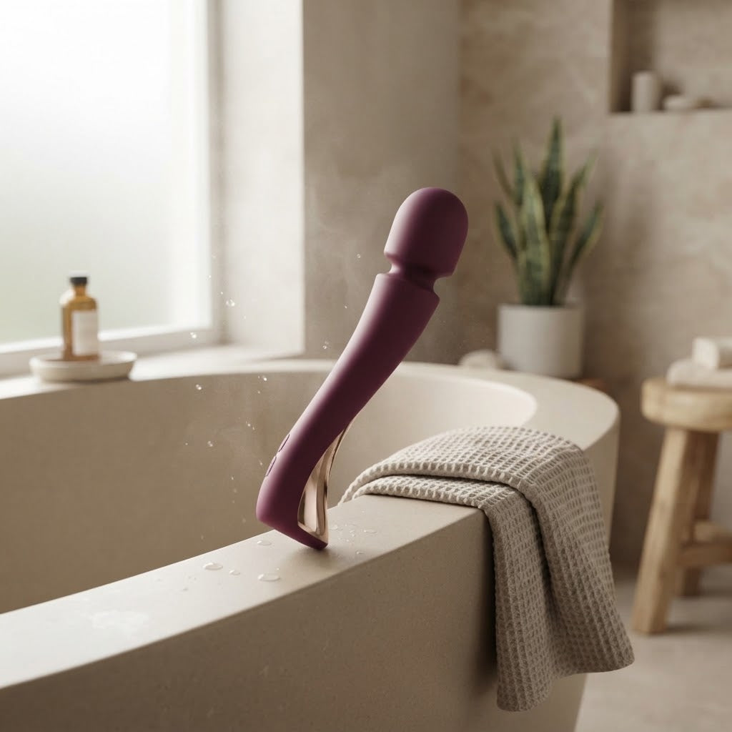 AuraVibe — Long-Lasting Rechargeable Wand Vibrator