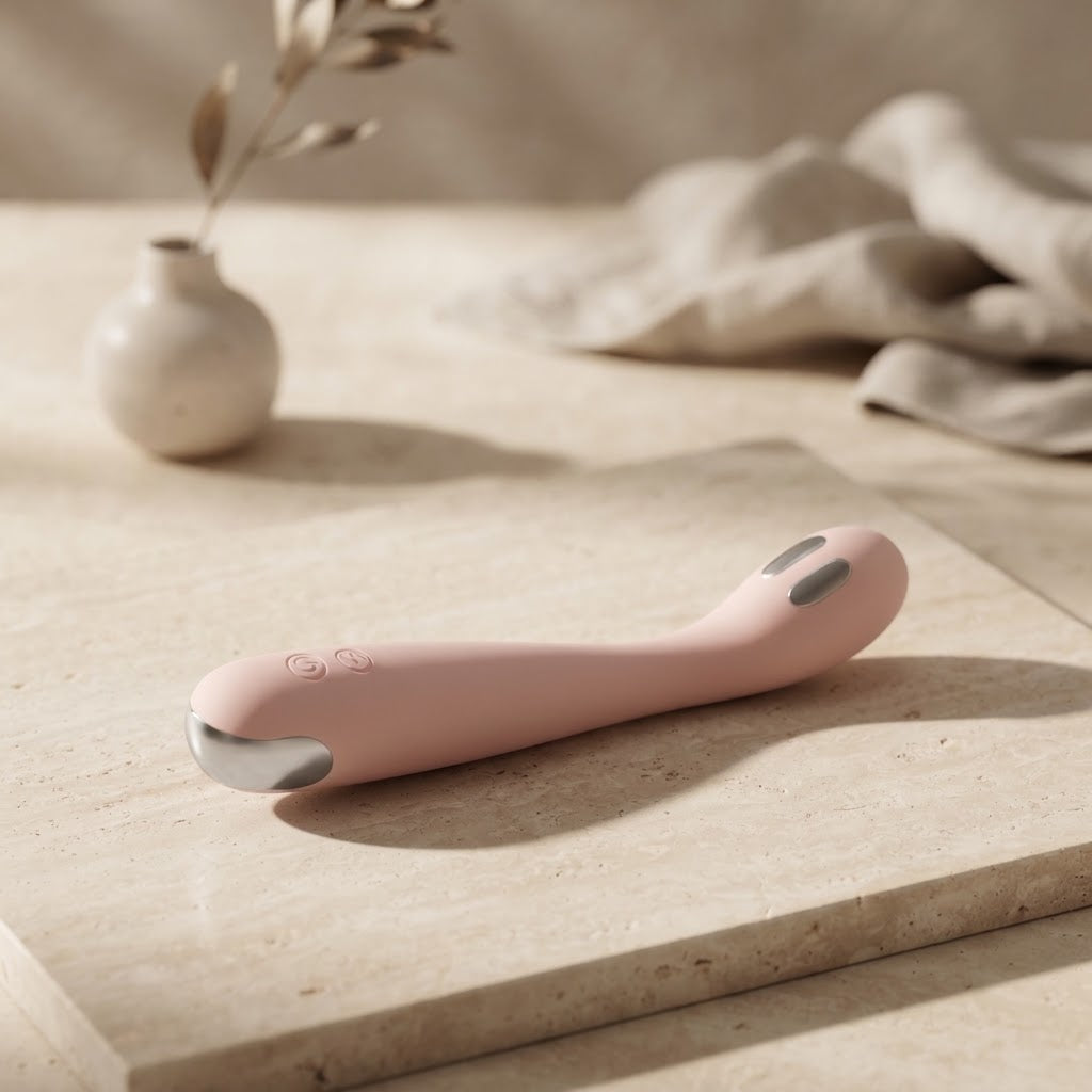 Tickle — Flexible G-Spot Wand Vibrator with Electric Shock Stimulation
