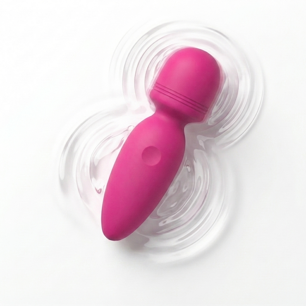 Love Stick body-safe wand massager detail by Olyon