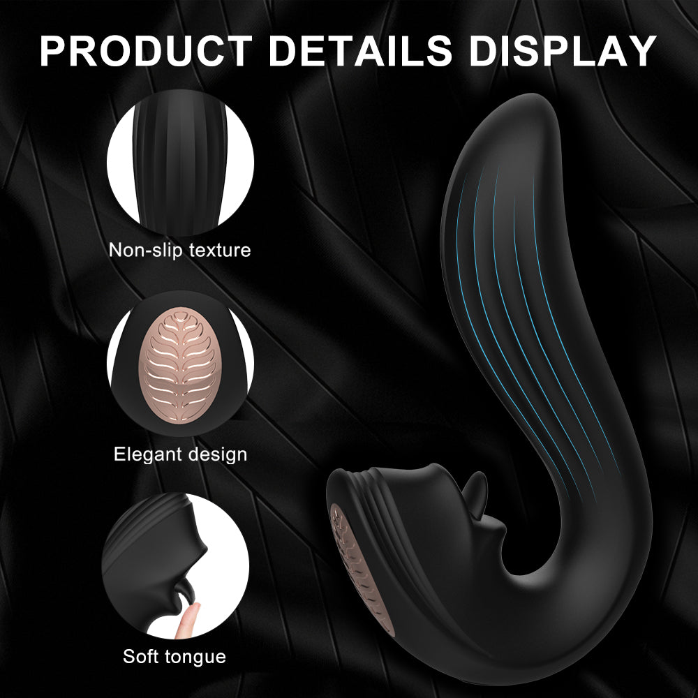 Velvet Kiss — Flexible Vibration & Tapping Vibrator