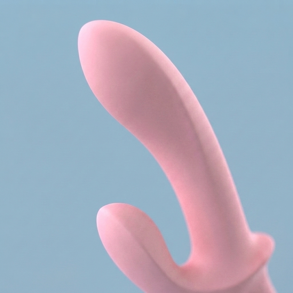 Dora ergonomic dual-stimulation rabbit vibrator product image by Olyon