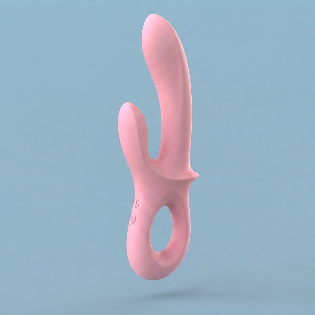 Dora ergonomic dual-stimulation rabbit vibrator by Olyon