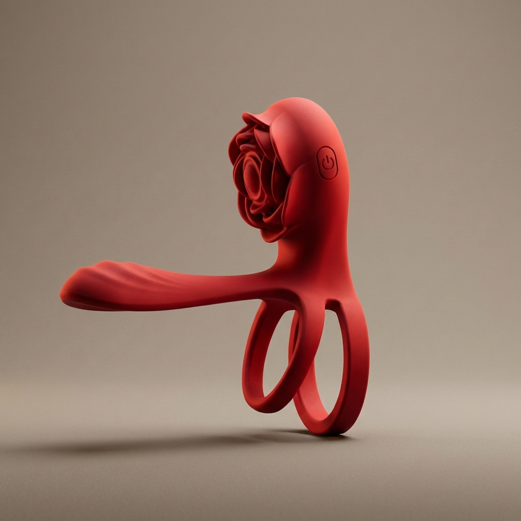 Rose app-controlled couples ring detail by Olyon