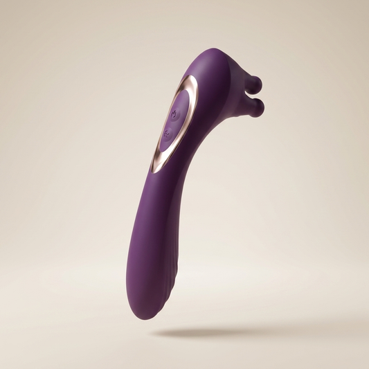 Angel's Hand Purple Dual-Motor Massager detail