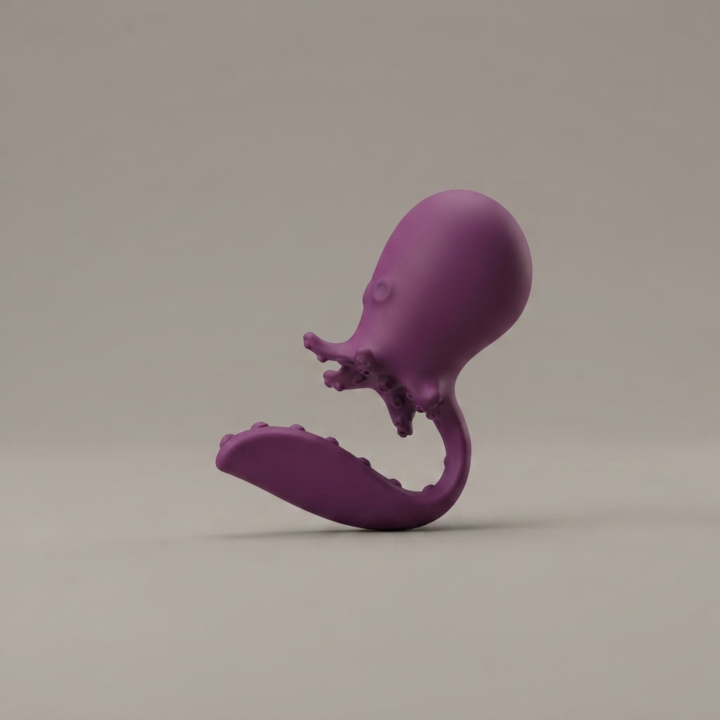 Huggy Octo multi-arm suction and vibration massager product view by Olyon