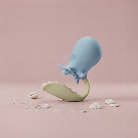 Huggy Octo multi-arm suction and vibration massager by Olyon