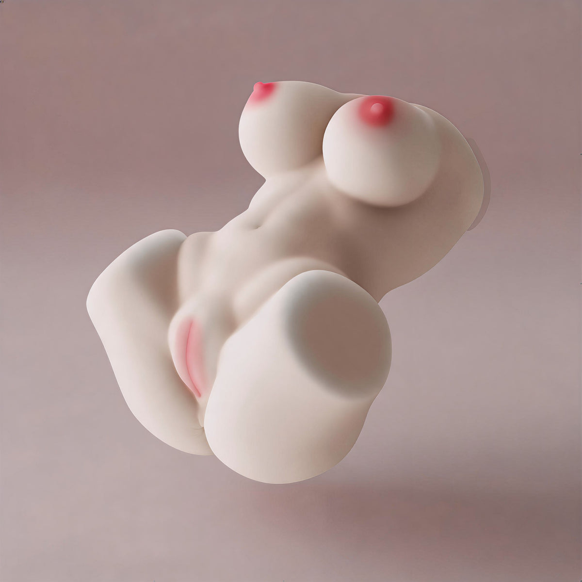 Lingzhua dusty pink body-form vibration massager