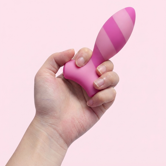 Loki compact vibrating plug massager by Olyon
