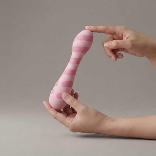 Lumi flexible poseable silicone massager by Olyon