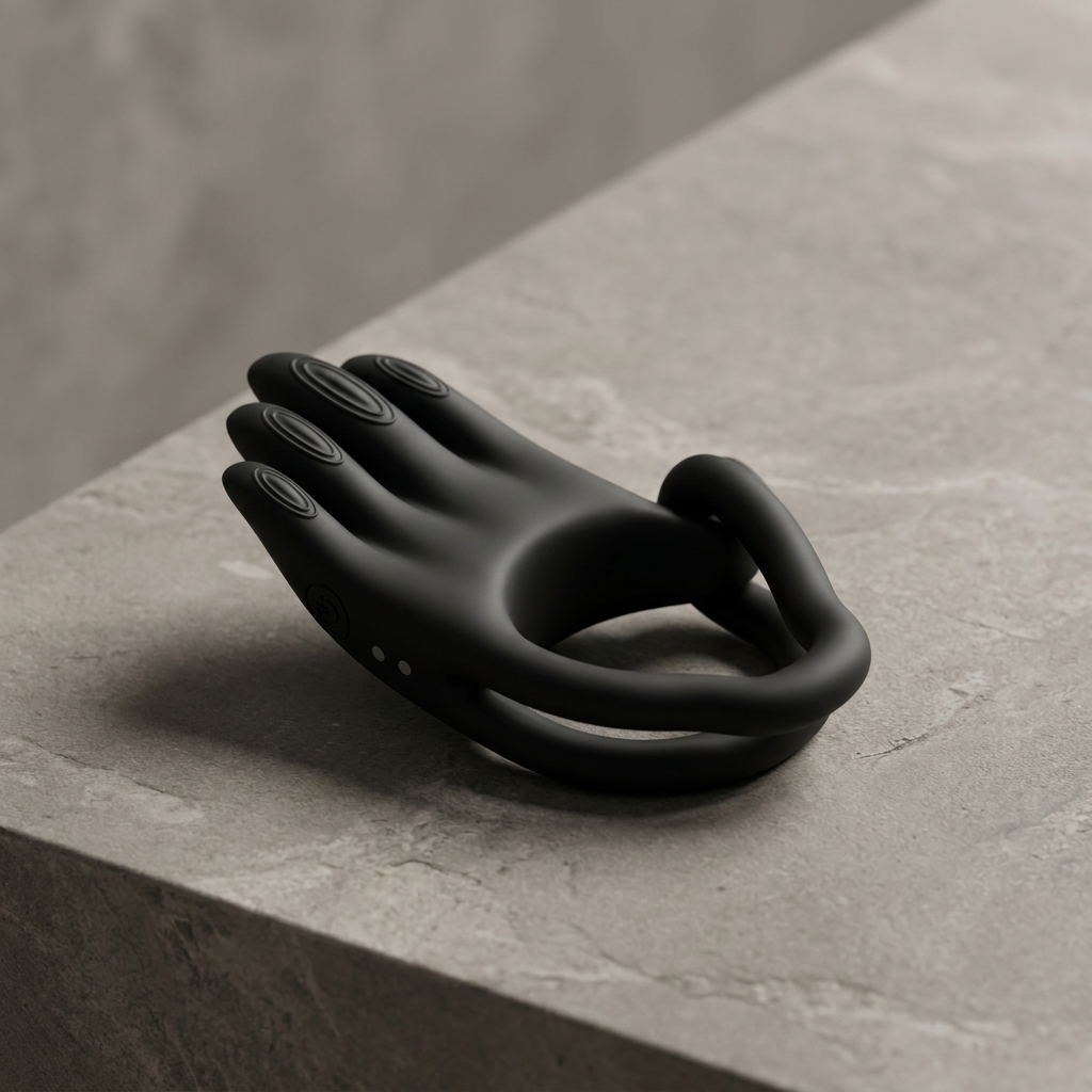 Palm X dual-loop couples ring product view by Olyon