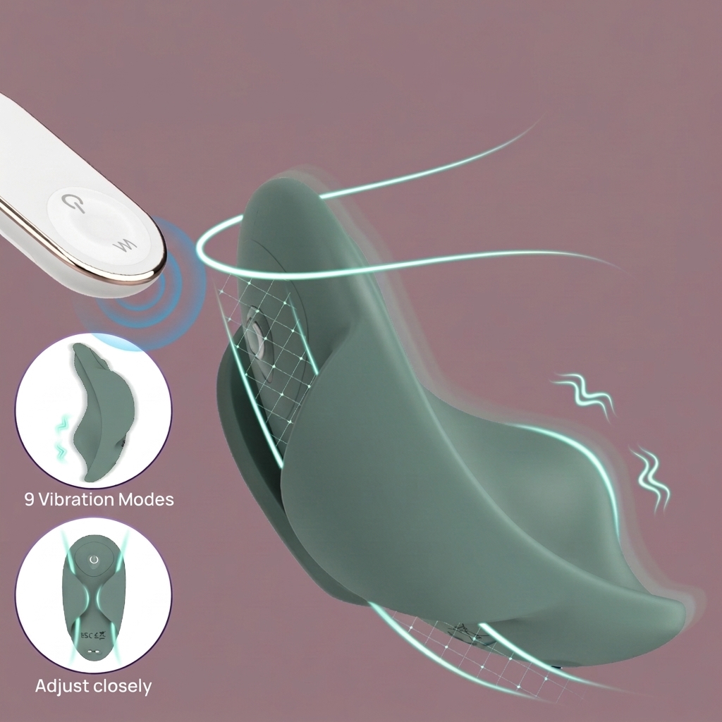 Whale Spirit — Compact Clip-On Wearable Vibrator