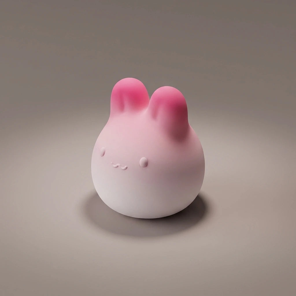 Luna squeeze-control bunny massager by Olyon