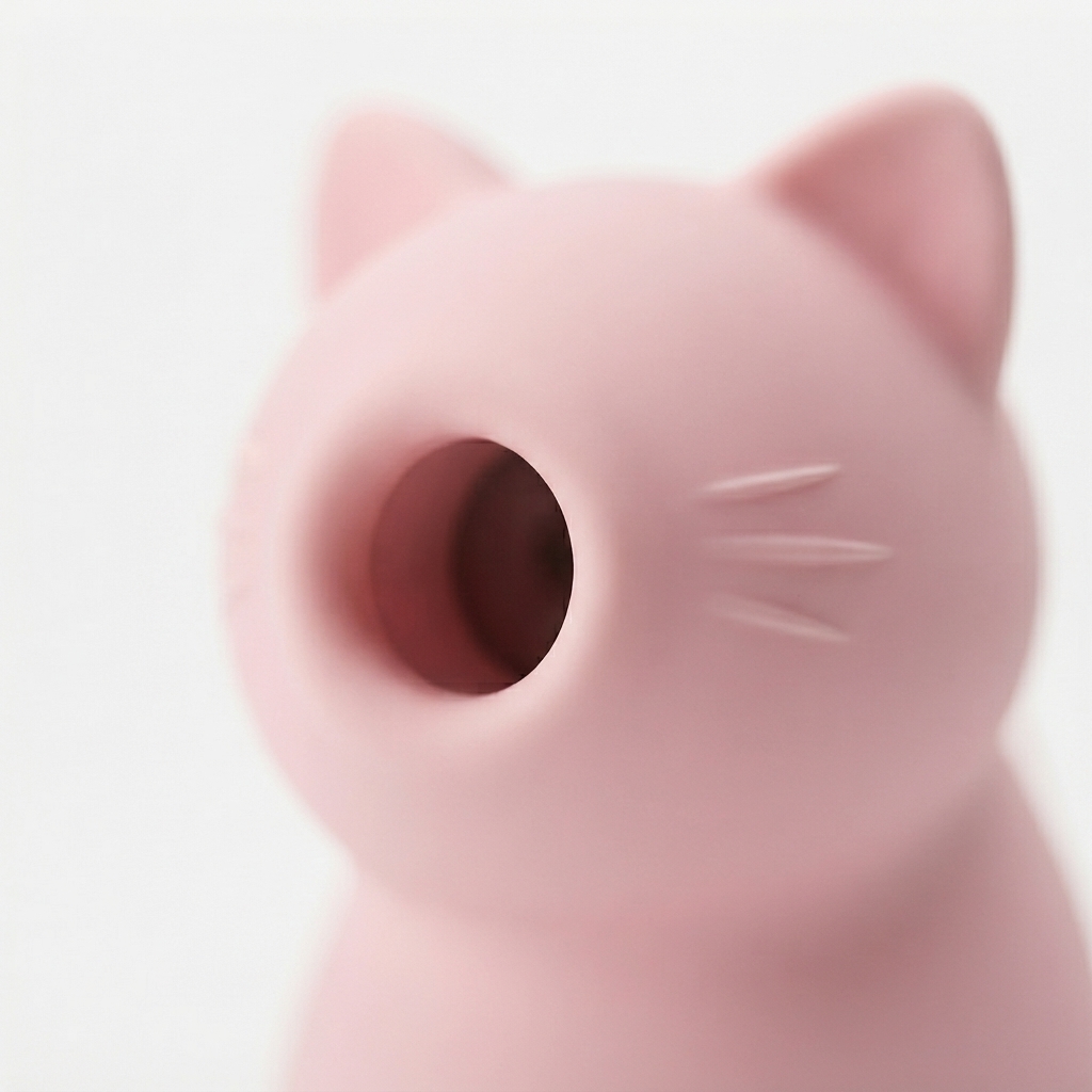 Cute Kitten air-pulse clitoral stimulator product image by Olyon