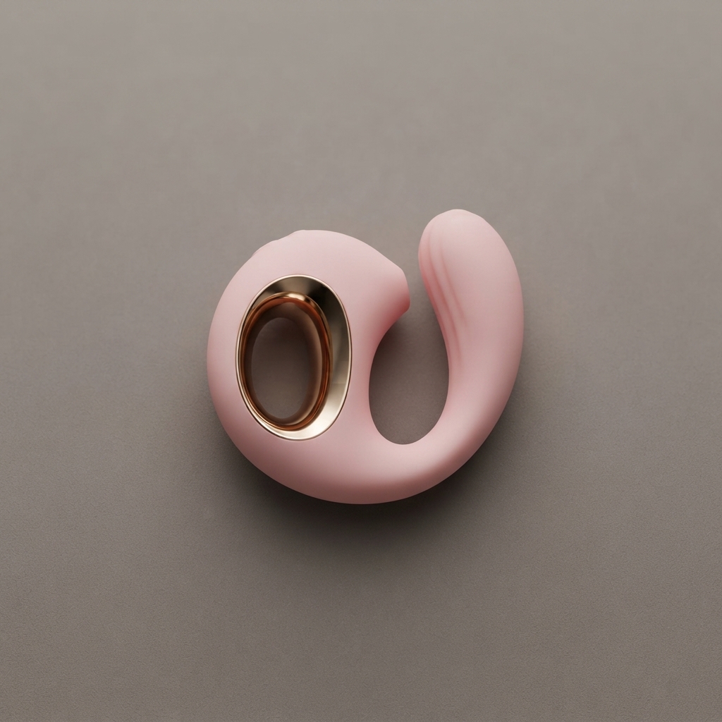 Sea Gem hands-free C-shaped couples massager by Olyon