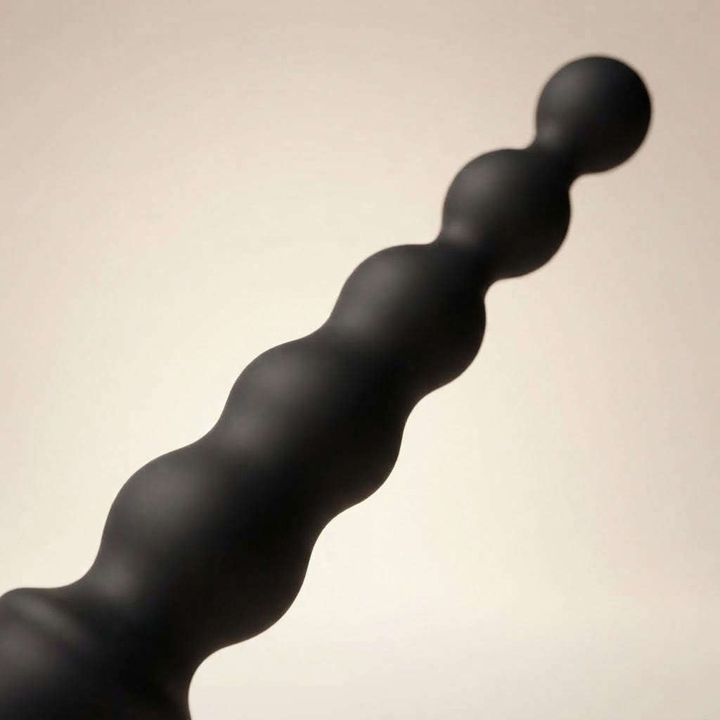 Close-up of Velora's rounded silicone beads