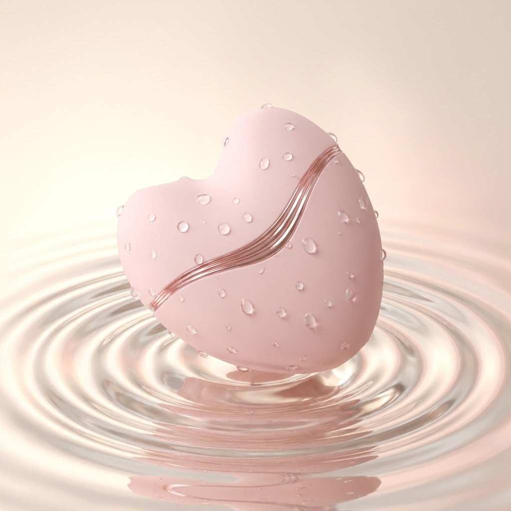 Honey Heart — 2-in-1 Suction Vibrator