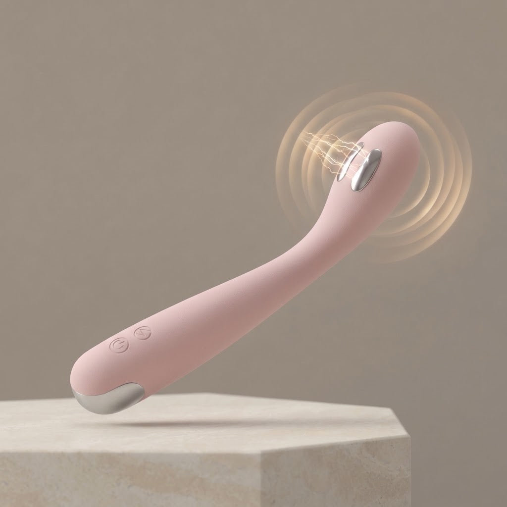 Tickle — Flexible G-Spot Wand Vibrator with Electric Shock Stimulation