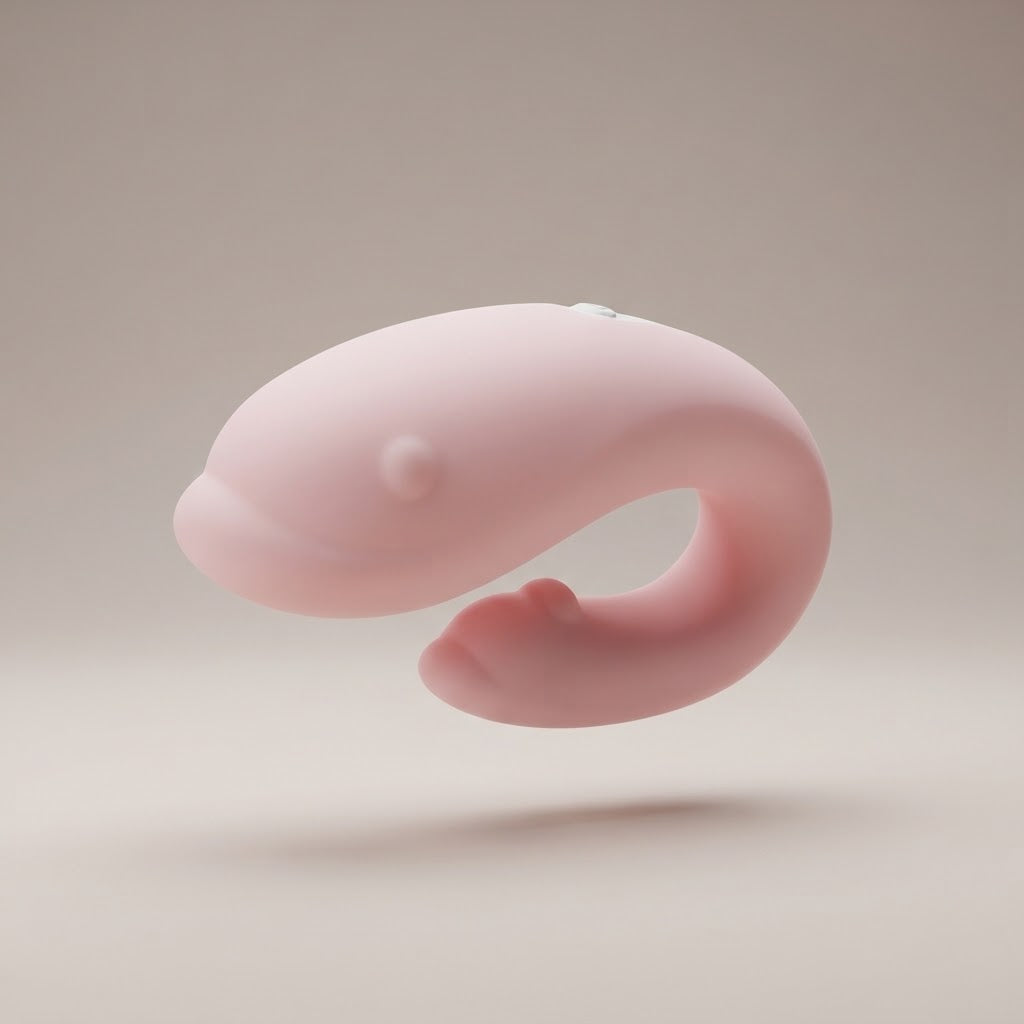 Winter dual-motor remote-controlled wearable massager product detail