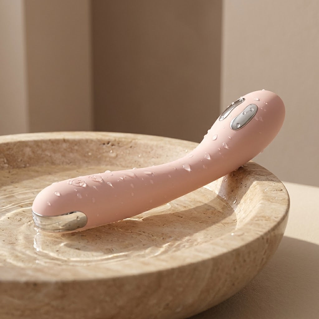 Tickle — Flexible G-Spot Wand Vibrator with Electric Shock Stimulation
