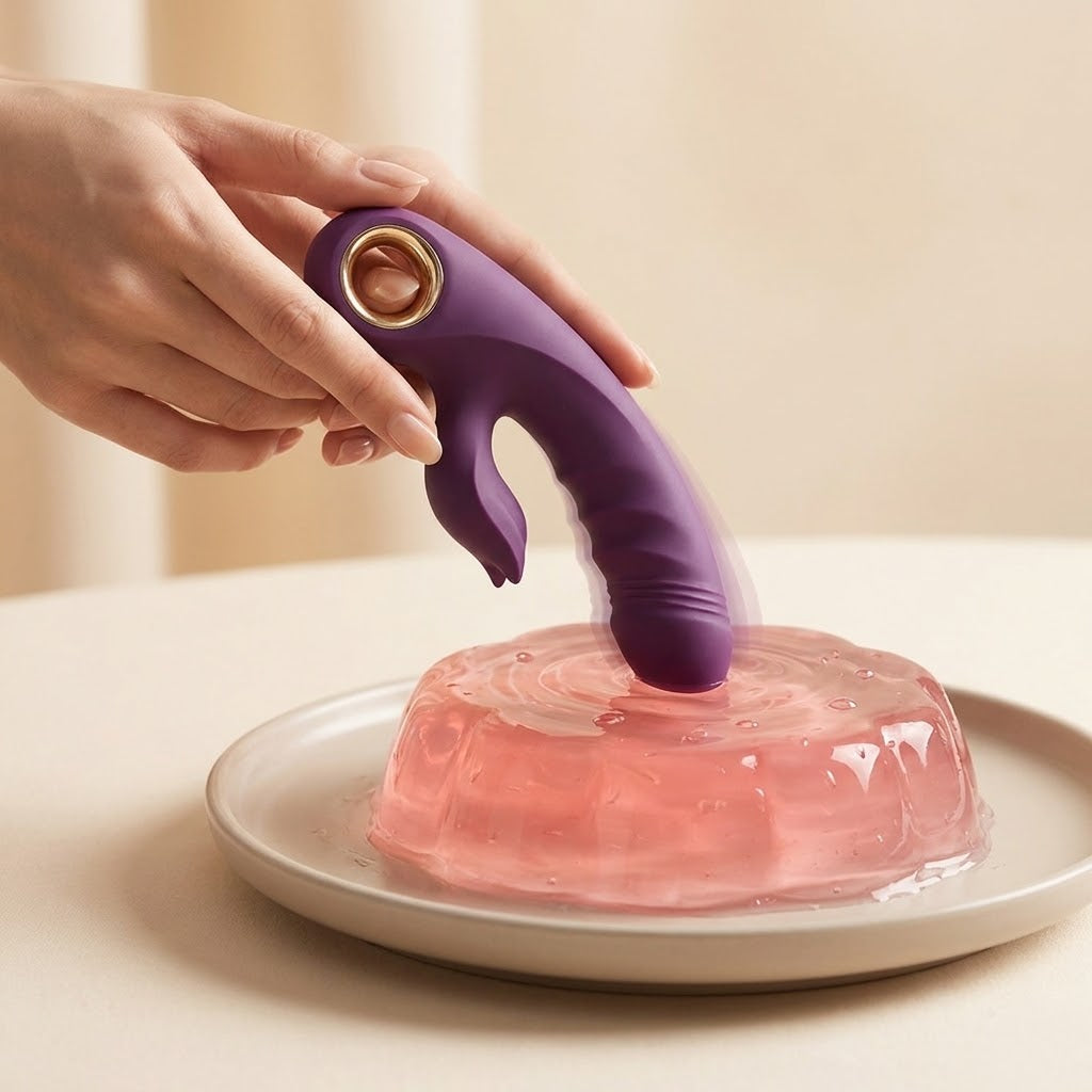Angel Touch — Dual-Stimulation Spiral Rabbit Massager