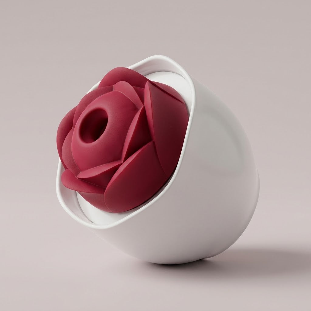 Romantic — Rose-Inspired Air-Pulse Vibrator