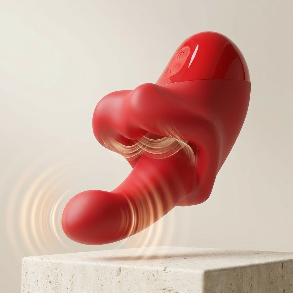 Crimson Tide — Triple-Motor Liquid Silicone Vibrator