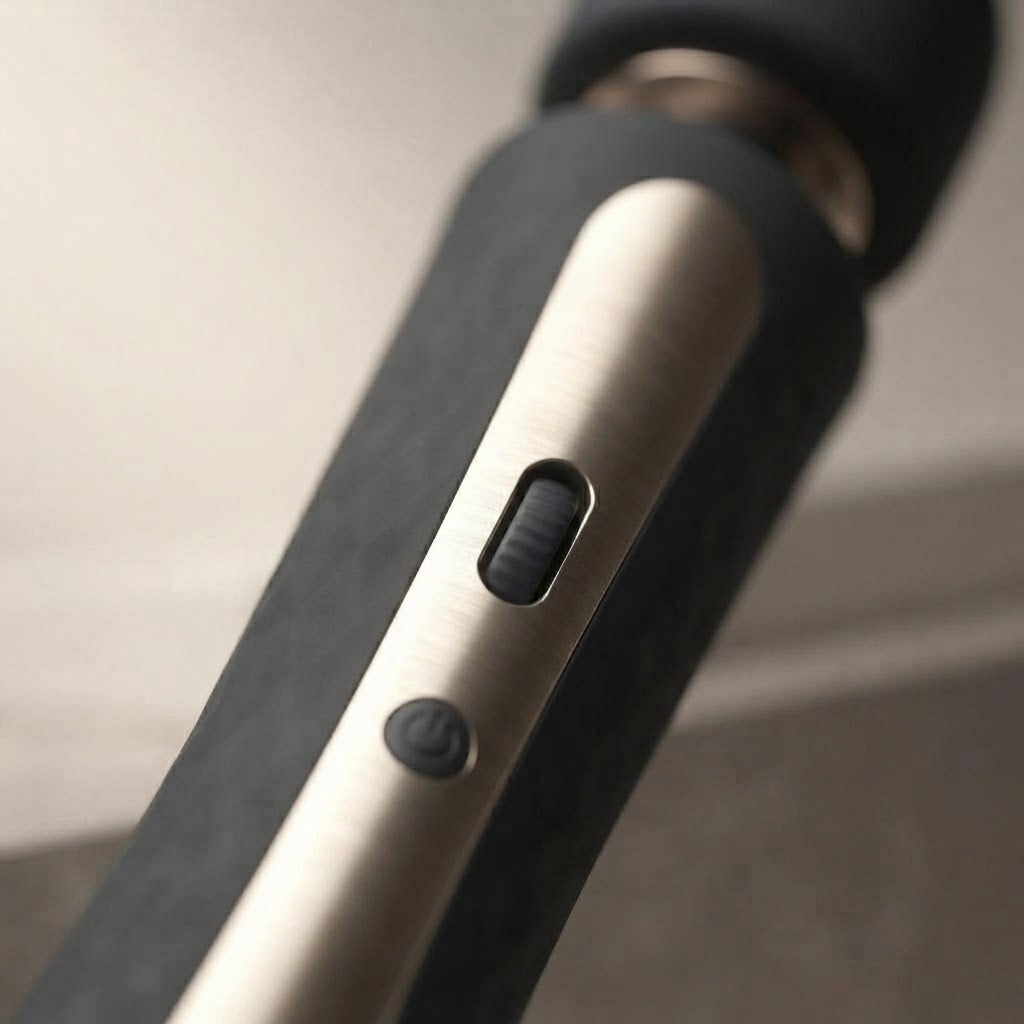 Dark Angel — Long-Lasting Ergonomic Wand Vibrator