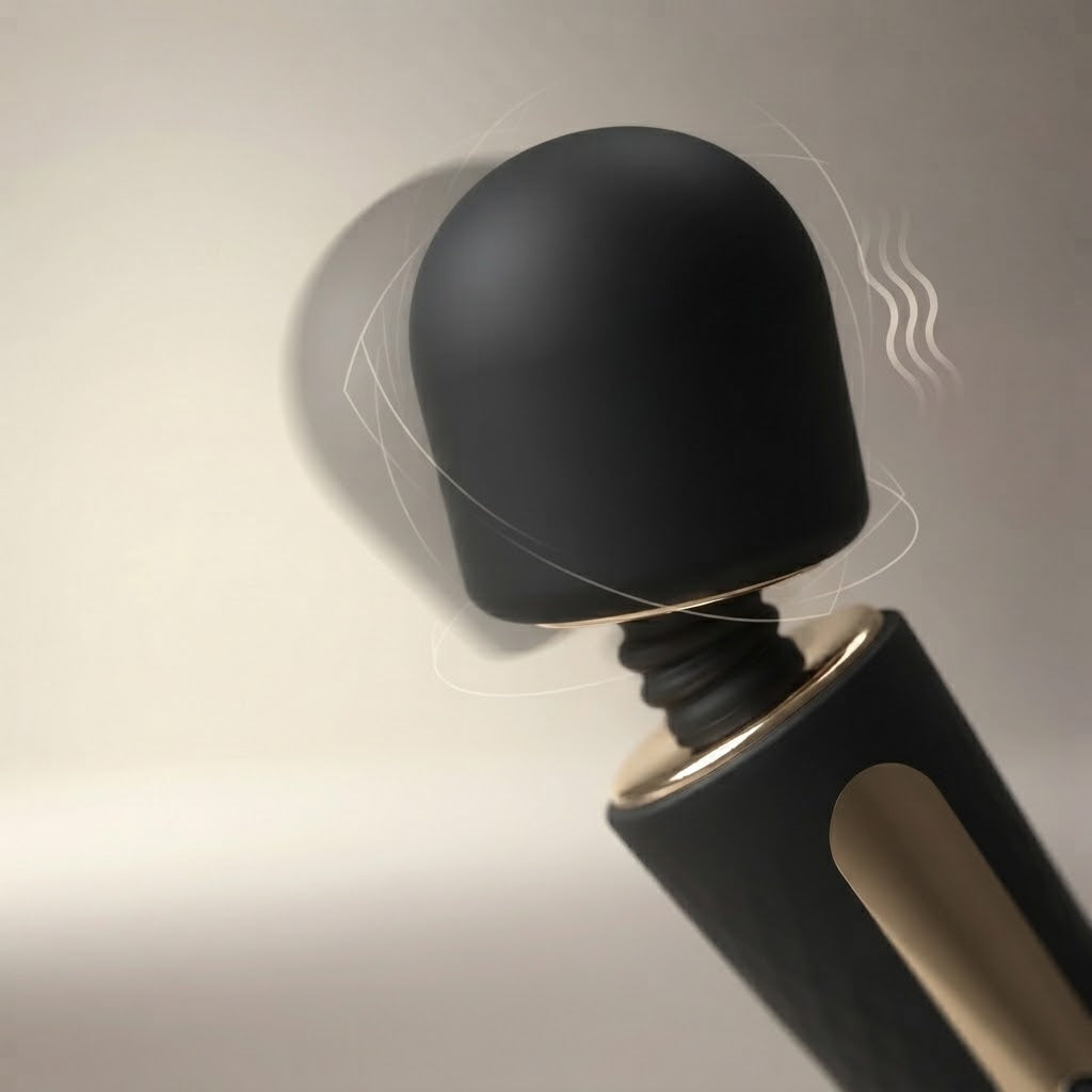 Dark Angel — Long-Lasting Ergonomic Wand Vibrator