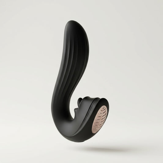 Velvet Kiss flexible vibration and tapping massager