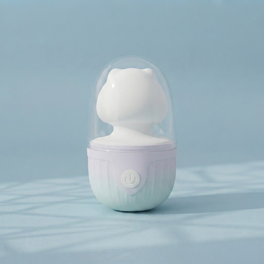 Yuzu ultra-soft silicone personal massager by Olyon